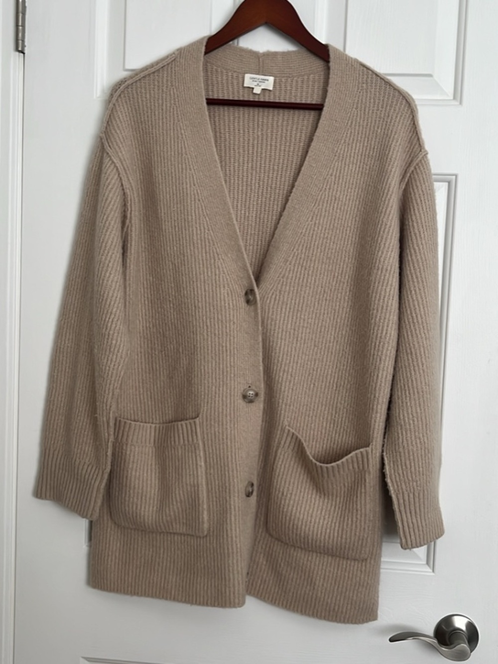 Gentle Fawn Ribbed Oversized Cardigan - Picture 1 of 8
